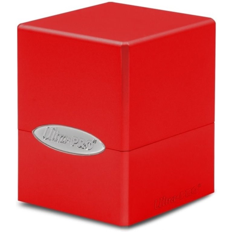Ultra Pro (UP) D-Box Satin Cube - Apple Red