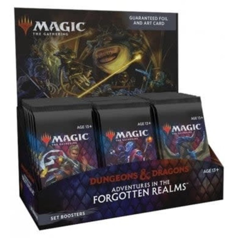 Magic the Gathering Adventures In The Forgotten Realms - Set Booster Box