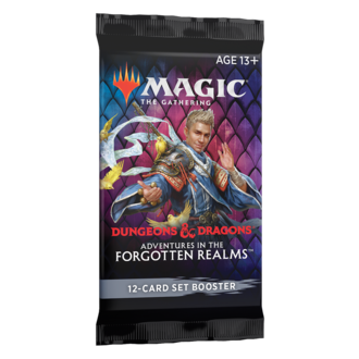 Magic the Gathering Adventures In The Forgotten Realms - Set Booster Magic the Gathering Adventures In The Forgotten Realms - Set Booster