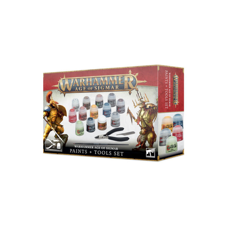 Warhammer Age Of Sigmar Paints + Tools