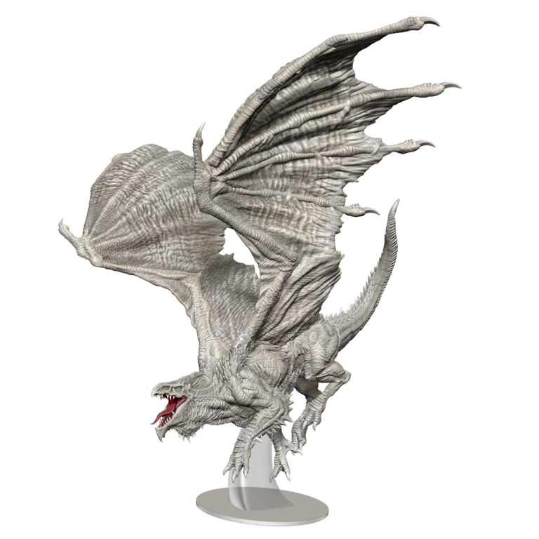 Nolzur's Marvelous Unpainted Miniatures - Adult White Dragon