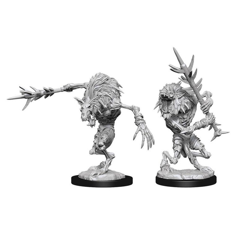 Nolzur's Marvelous Unpainted Miniatures -  Gnoll Witherlings
