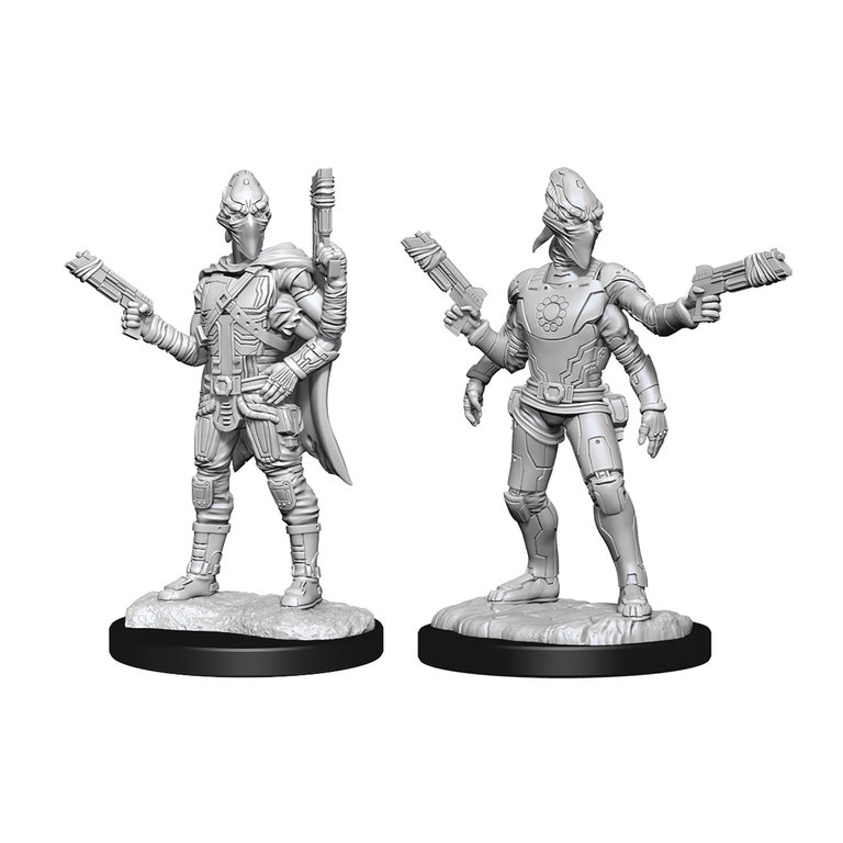 Starfinder Deep Cuts Unpainted Minis - Kasatha Operative*