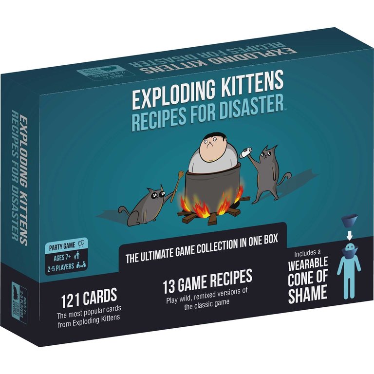 Exploding Kittens - Recipes for Disaster (Anglais)*