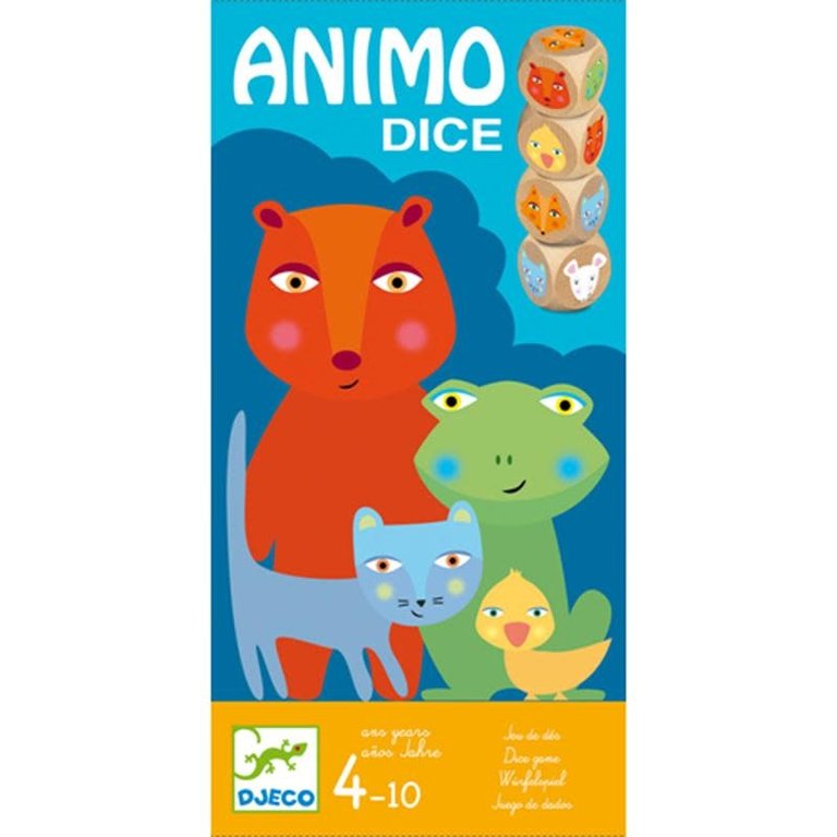 Djeco Animo Dice (Multilingual)