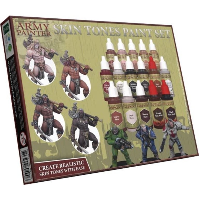 Army Painter (AP) Warpaints Skin Tones Paint Set