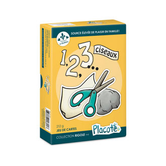 Placote 1,2,3... ciseaux (Francais)