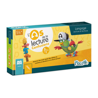 Placote L'as de la lecture - Confusions (Francais)