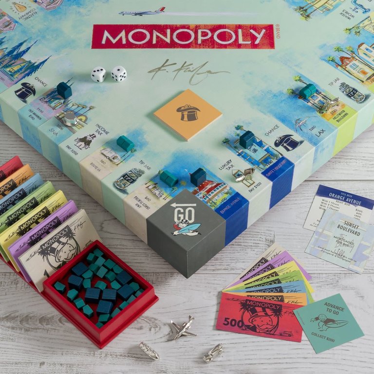Monopoly - California Dreaming 2nd Edition (Anglais)