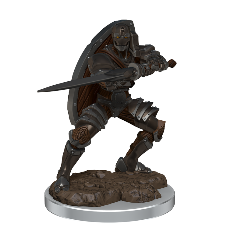 D&D - Icons Of The Realms - Premium Miniatures - Warforged Fighter