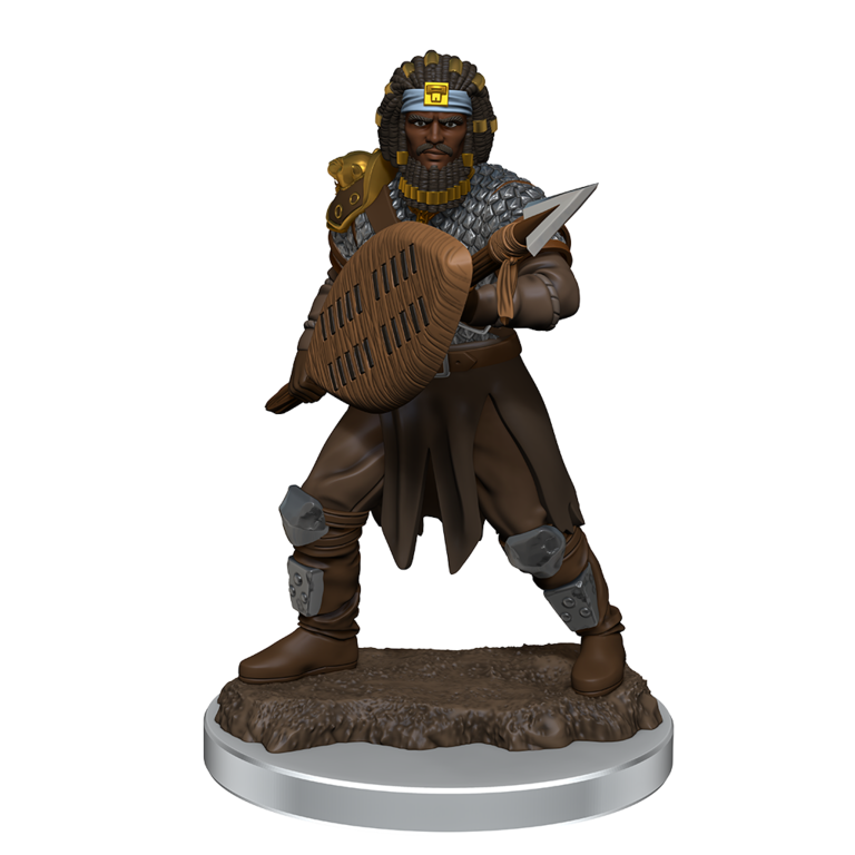 D&D - Icons Of The Realms - Premium Miniatures - Human Fighter