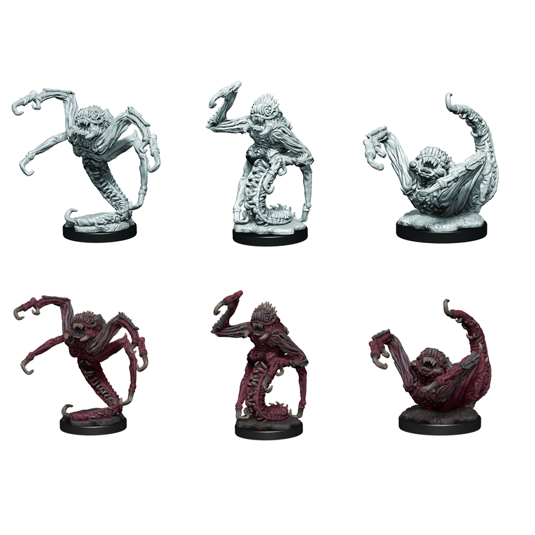 Critical Role Unpainted Miniatures - Core Spawn Crawlers