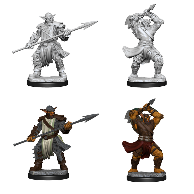 Critical Role Unpainted Miniatures - Bugbear Fighter