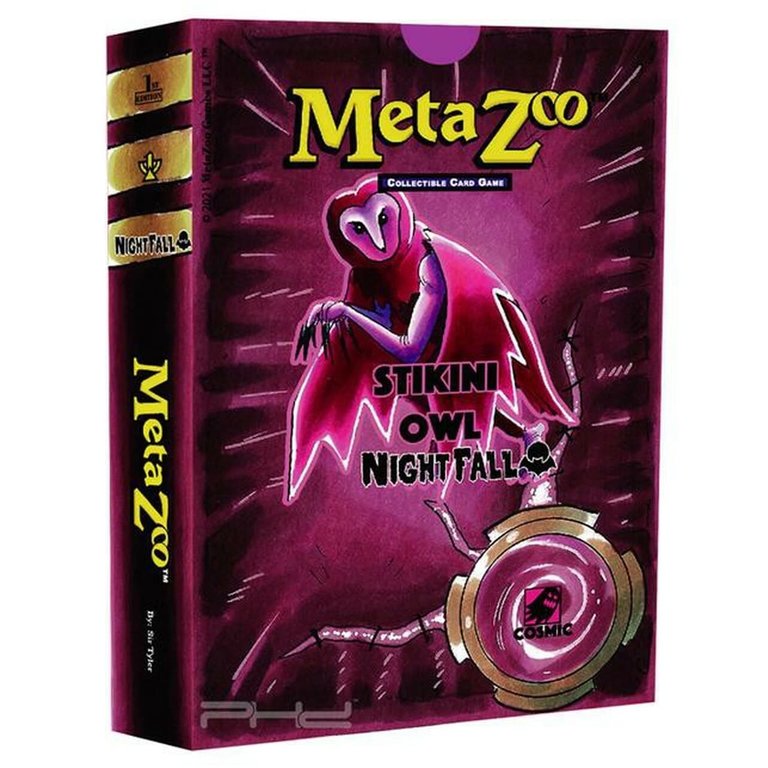 Metazoo - Nightfall - Theme Deck - Stikini Owl  - 1st Edition (English)