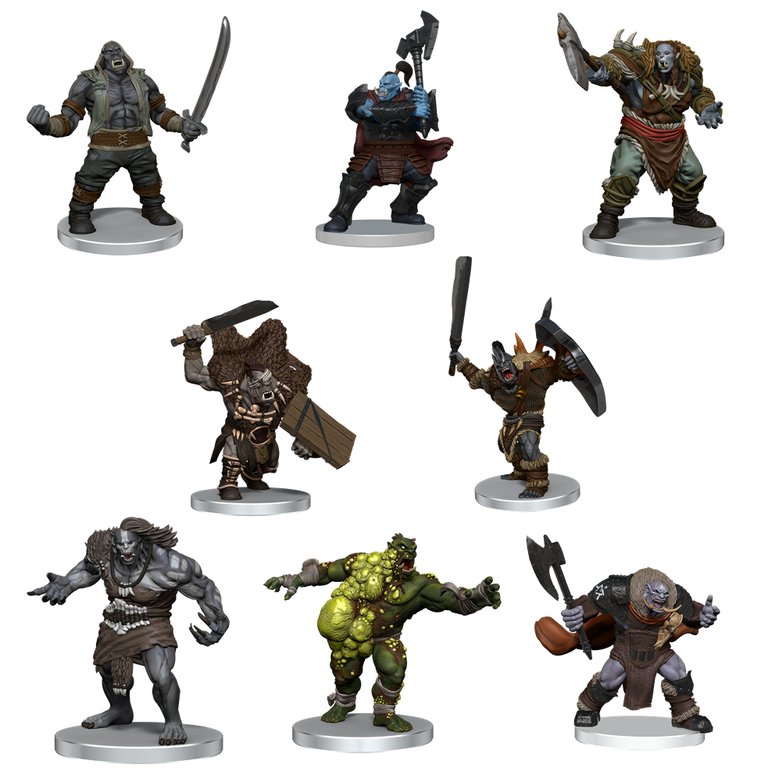 D&D - Icons Of The Realms - Premium Miniatures - Orc Warband