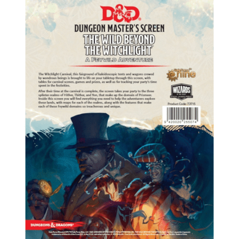 Dungeons & Dragons 5th edition - Dungeon Master's Screen - The Wild Beyond the Witchlight -  (Anglais)