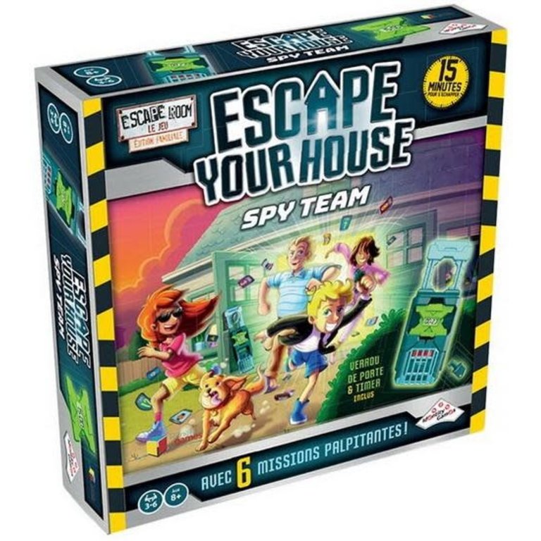 Escape your Room - Edition familiale - Spy team (Francais)