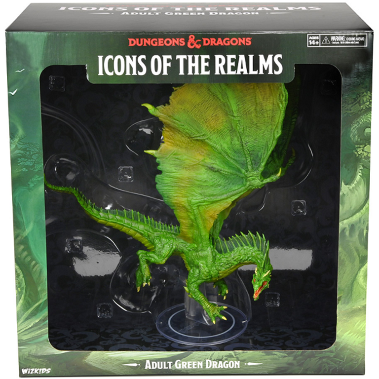 D&D - Icons Of The Realms - Premium Miniatures - Adult Green Dragon