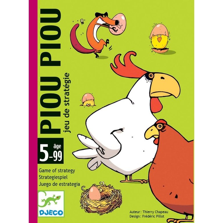 Djeco Piou Piou (Multilingue)
