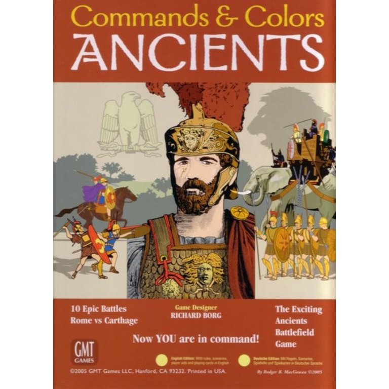 Commands and Colors - Ancients (Anglais)