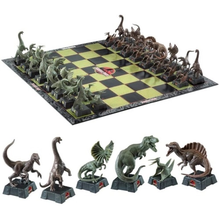 Jurassic Park - Chess Set (Anglais)