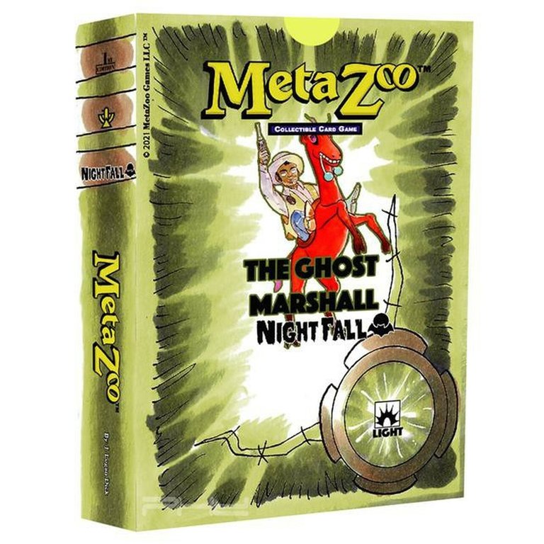 Metazoo - Nightfall - Theme Deck -The Ghost Marshall - 1st Edition (Anglais)