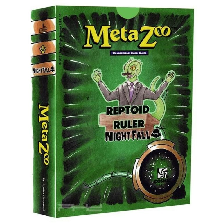 Metazoo - Nightfall - Theme Deck - Reptoid Ruler  - 1st Edition (English)