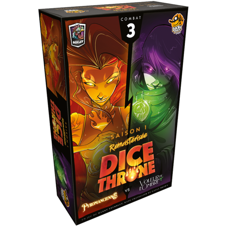 Dice throne - Saison 1  - Combat 3 - Pyromancienne/Voleur de l'ombre (French)
