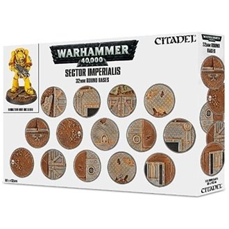 Sector Imperialis 32mm Round Bases Sector Imperialis 32mm Round Bases