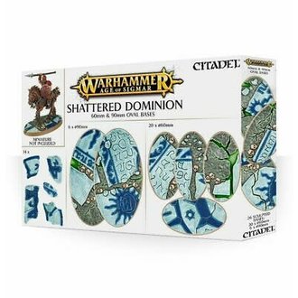 Shattered Dominion 60mm & 90mm Oval Bases Shattered Dominion 60mm & 90mm Oval Bases
