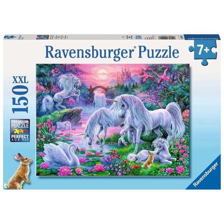 Ravensburger Licornes au coucher de soleil  -  150 pièces  XXL