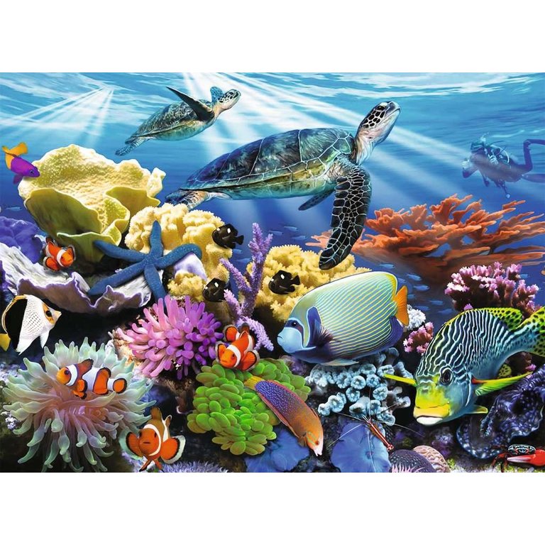 Ravensburger Tortues de mer - 200 pièces XXL