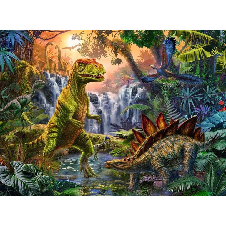 Ravensburger L'oasis des dinosaures  - 100 pièces XXL