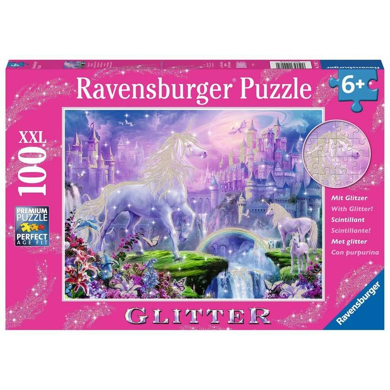 Ravensburger Royaume de la licorne (glitter) - 150 pièces