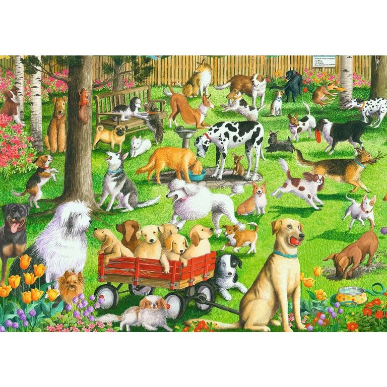 Ravensburger Au parc à chiens - 500 pièces Large