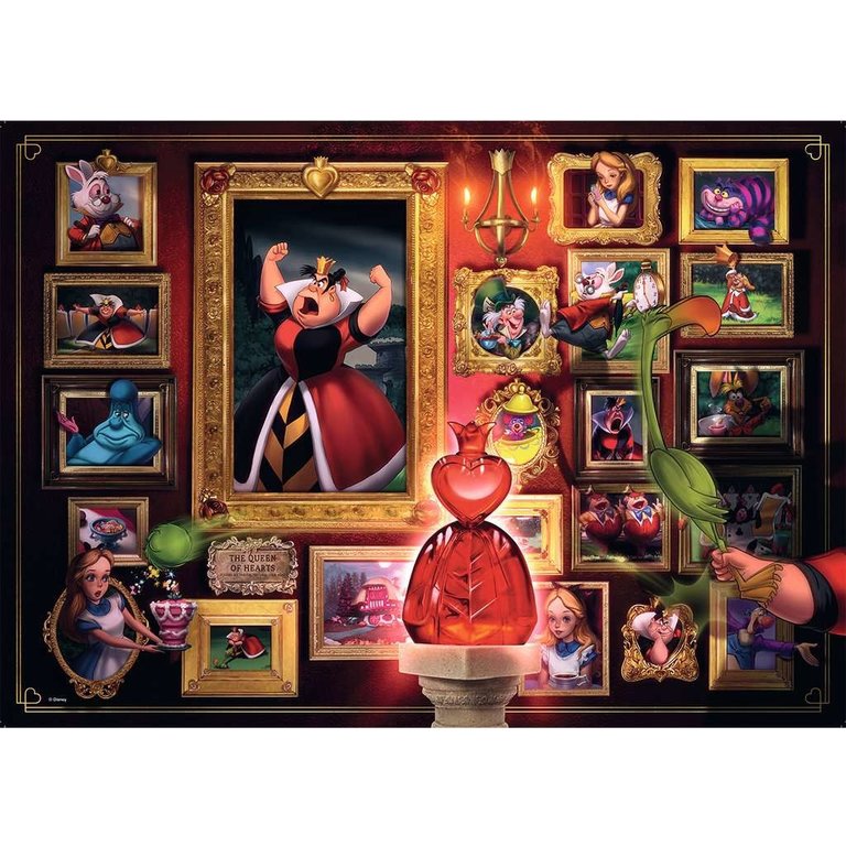 Ravensburger Disney Villainous: Reine de coeur - 1000 pièces
