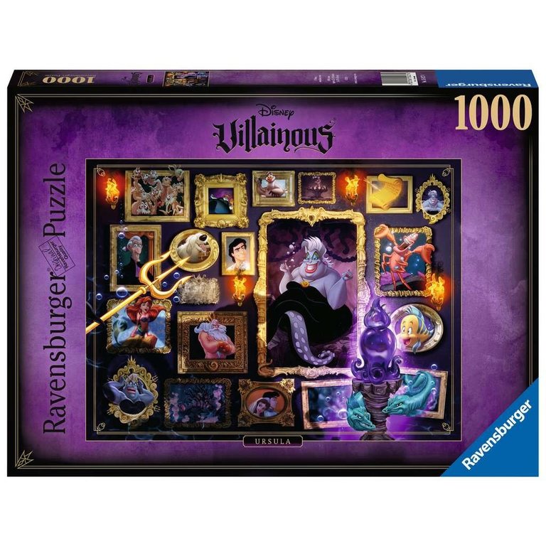 Ravensburger Disney Villainous - Ursula - 1000 pièces