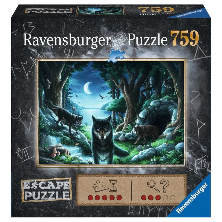 Ravensburger La meute de loups - Escape Puzzle - 759 pièces