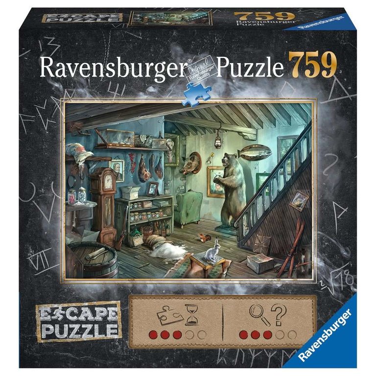 Ravensburger La cave de la terreur - Escape Puzzle - 759 pièces