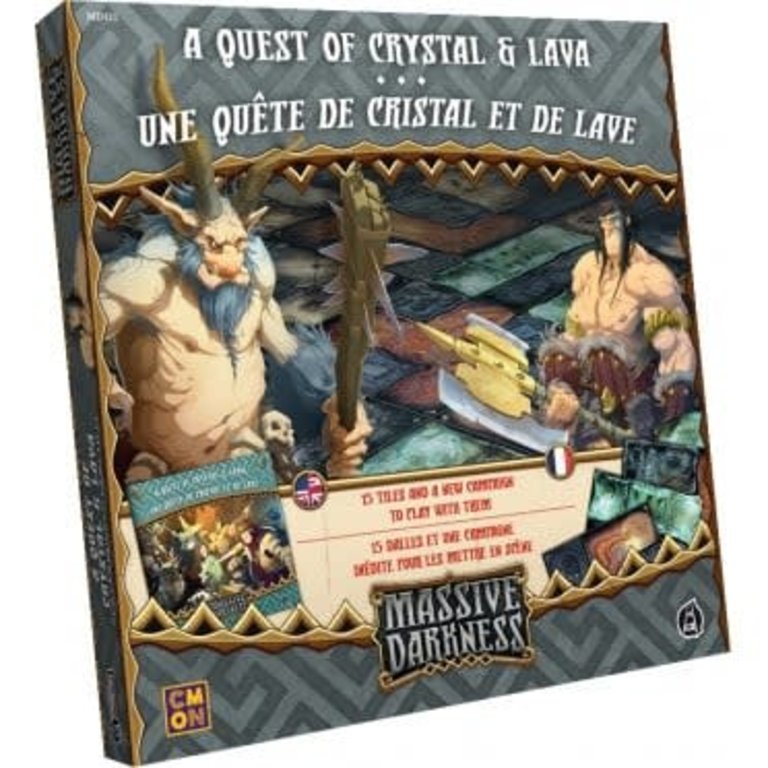 Massive Darkness 2 - 15 Game Tiles (Multilingual) [PRE-ORDER]