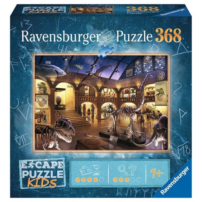 Ravensburger Le musée d'histoire naturelle -Escape Puzzle Kids - 368 pièces