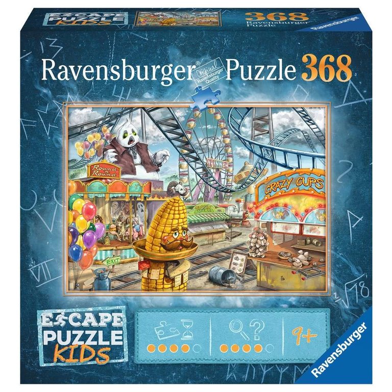 Ravensburger Le parc d'attractions - Escape Puzzle Kids - 368 pièces