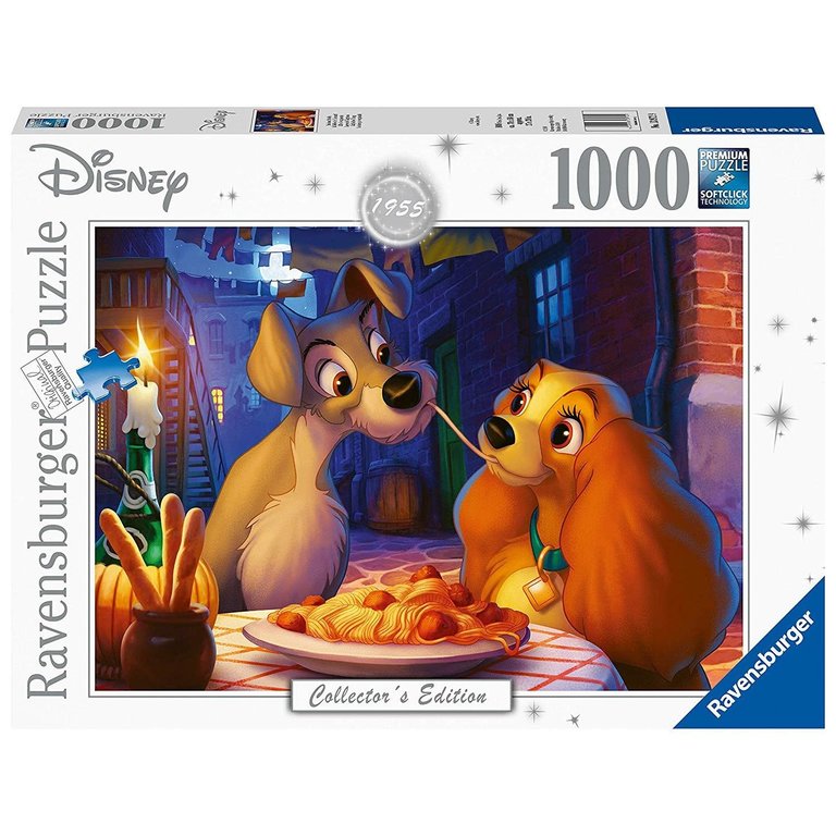 Ravensburger Disney La belle et le clochard - 1000 pièces