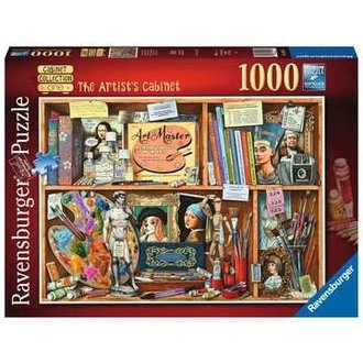 Ravensburger L'étagère de l'artiste - 1000 pièces