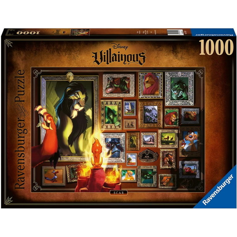 Ravensburger Disney Villainous - Scar - 1000 pièces