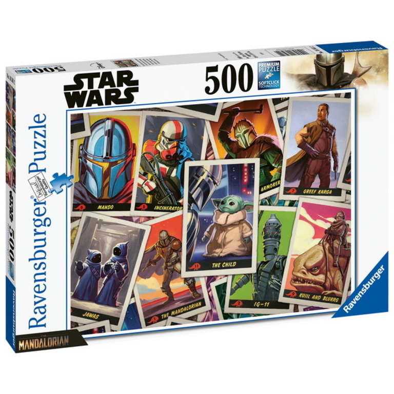 Ravensburger The Mandalorian - À la recherche de l'enfant - 500 pièces