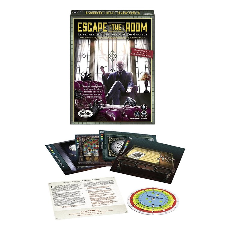 Ravensburger Escape the room - Le secret de la retraite du Dr Gravely (Francais)