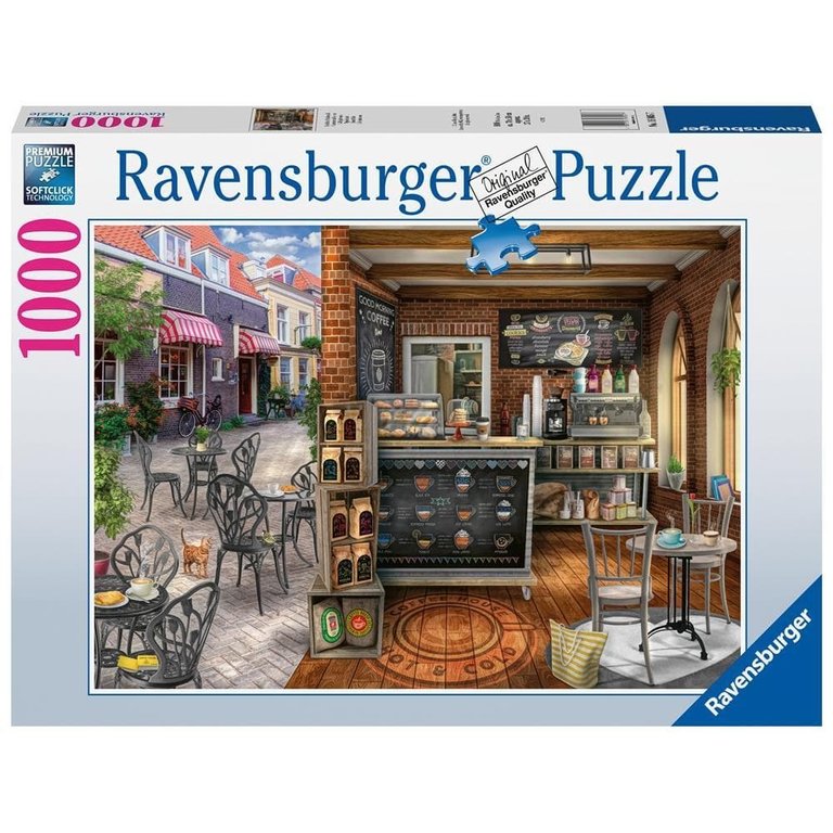 Ravensburger Charmant café de rue - 1000 pièces*