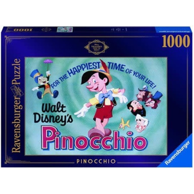 Ravensburger Disney - La Voûte - Pinocchio - 1000 pièces