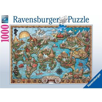 Ravensburger Mystérieuse Atlantide - 1000 pièces